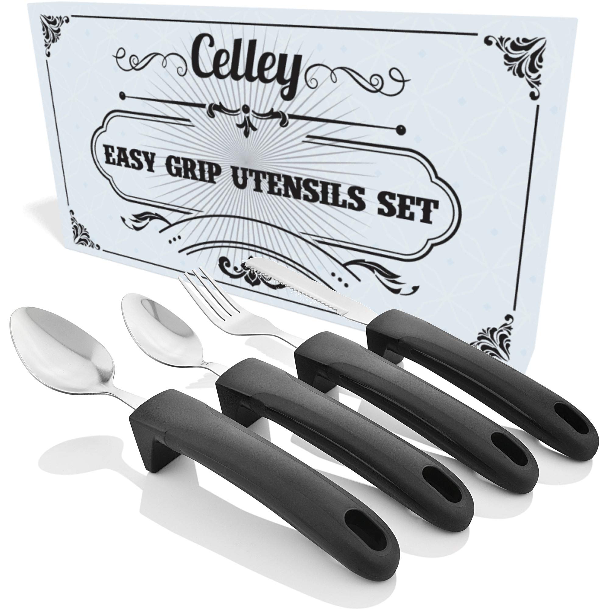 Adaptive Eating Utensils by Celley for Parkinson