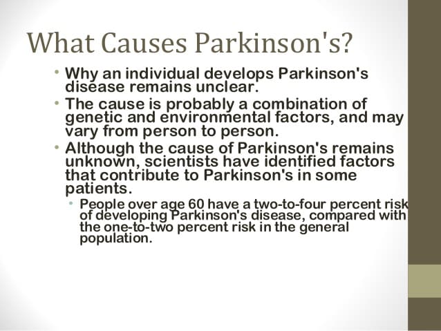 Epidemiology of Parkinson
