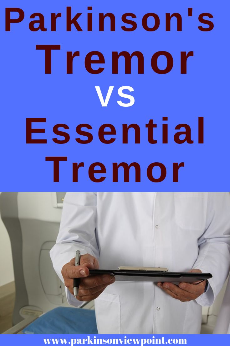 Essential tremor and Parkinsons tremor