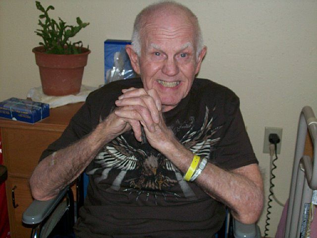 My Dad. 05/08/1926 to 04/27/2012. Lost is fight to ...