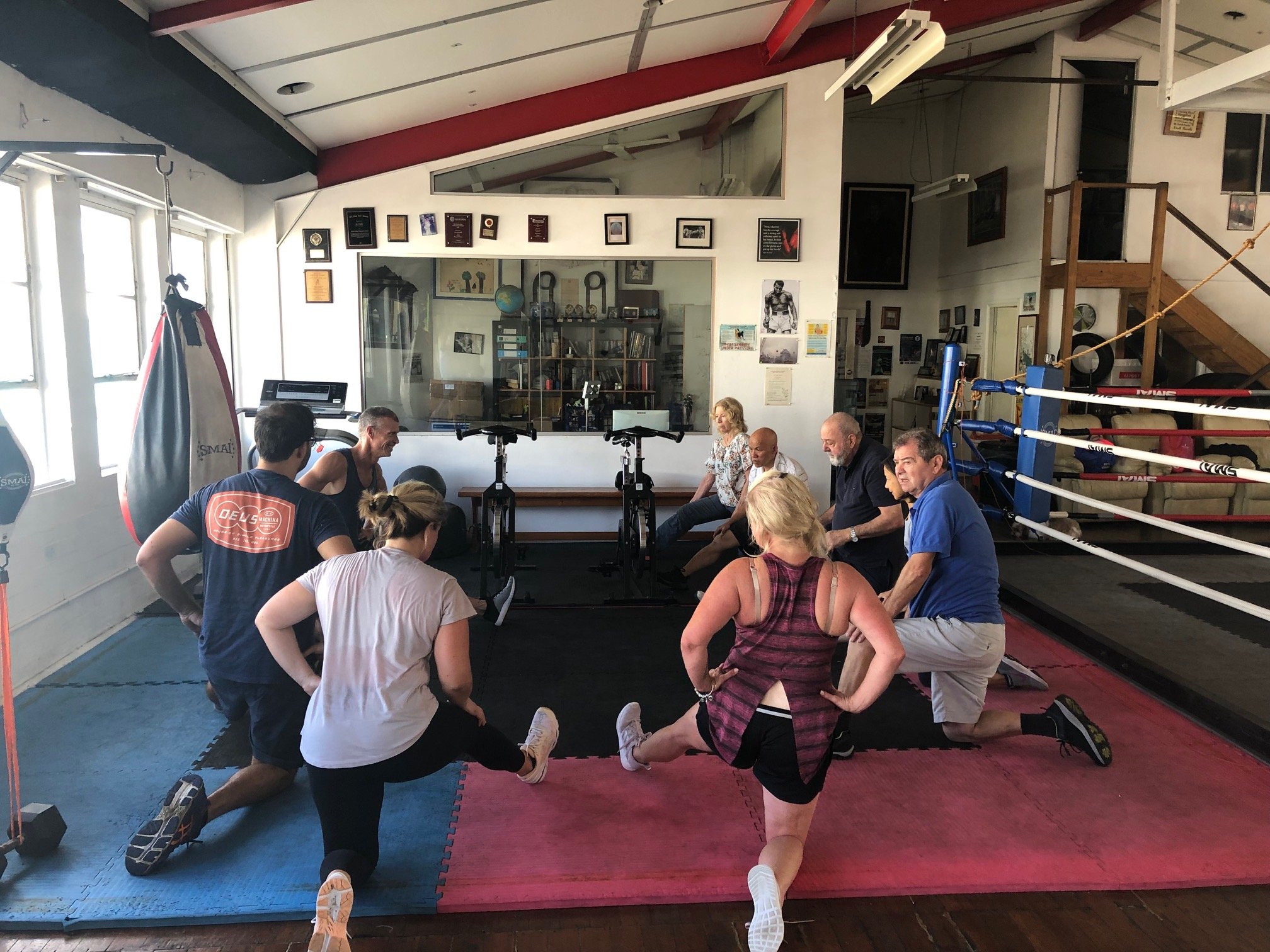 Parkinsons NSW Class  Joes Boxing Gym