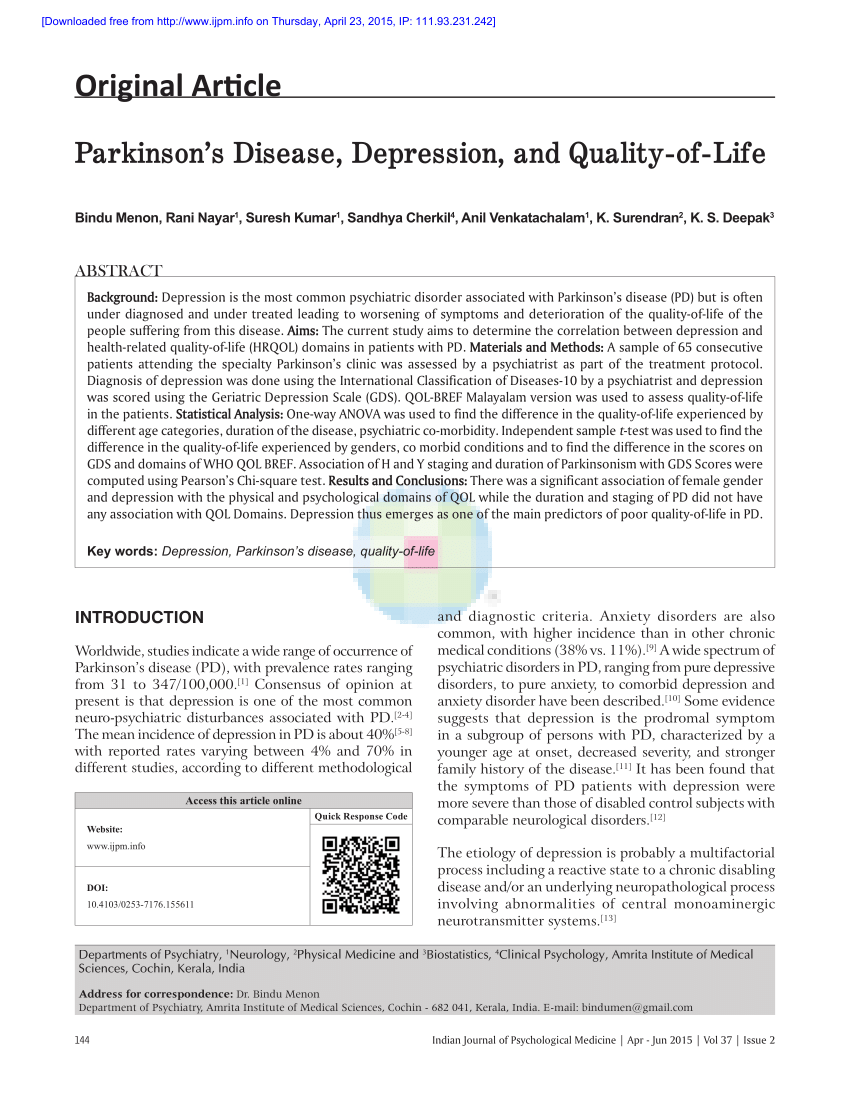 (PDF) Parkinson