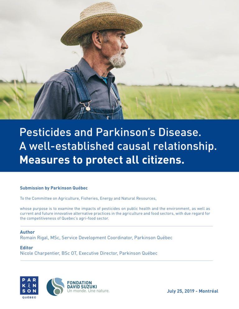 Pesticides and Parkinsonâs Disease. A Well