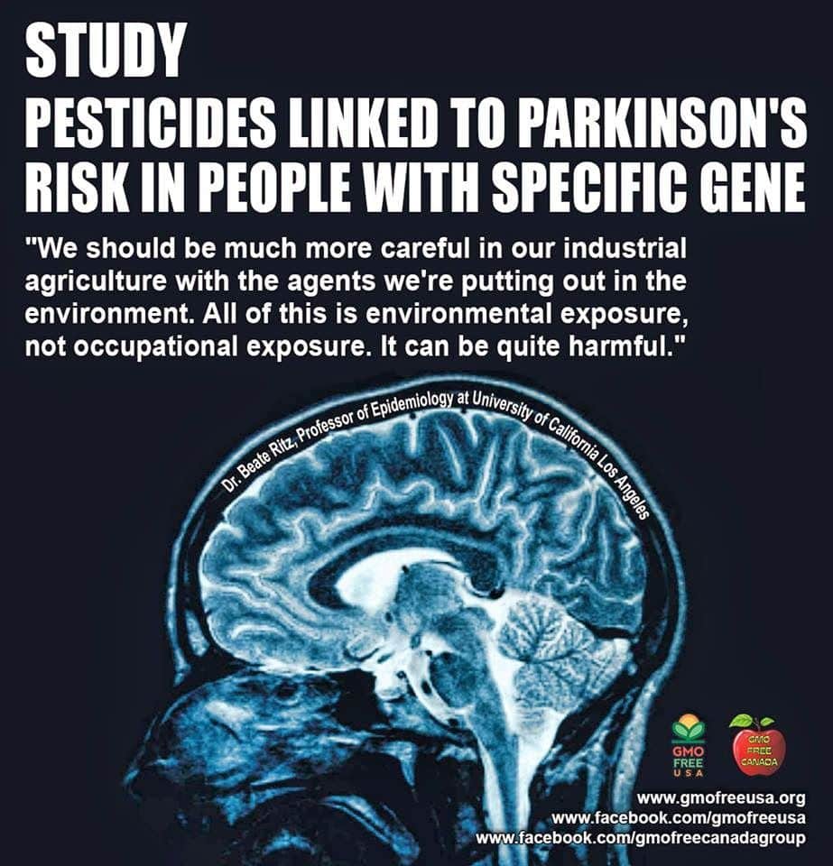 Pesticides linked to Parkinson