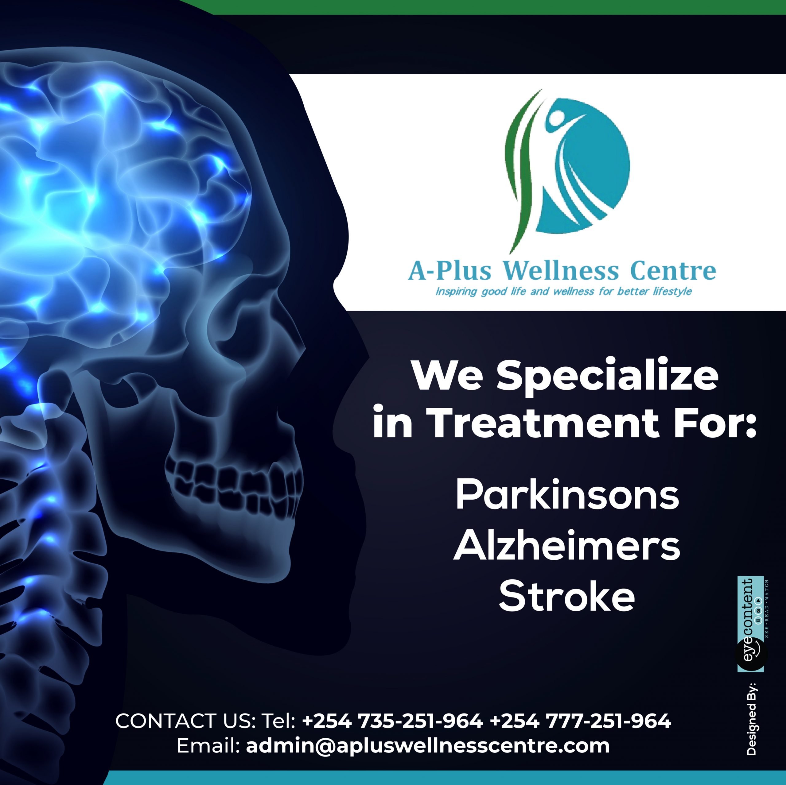 Treatment for Parkinsons, Alzheimers and Stroke with A Plus Wellness ...
